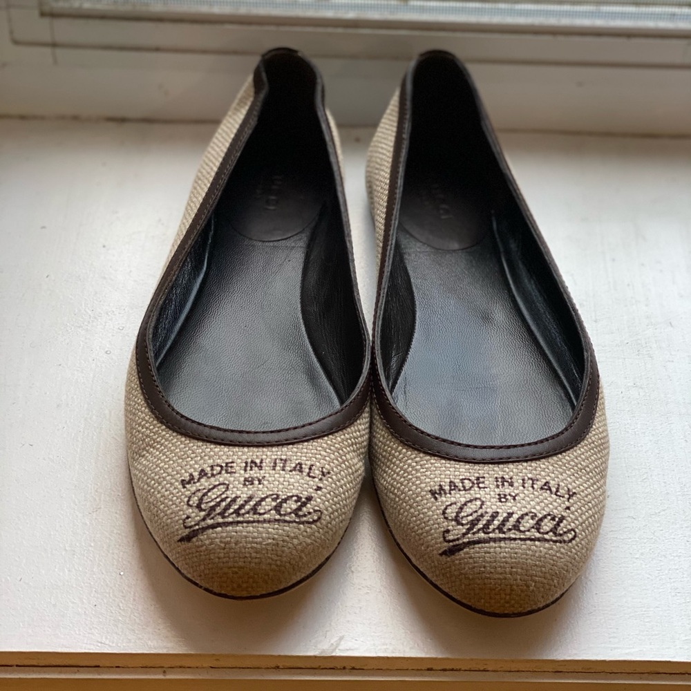 Original Gucci Flats 38.5 - Excellent Condition
